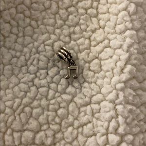 Pandora music note charm